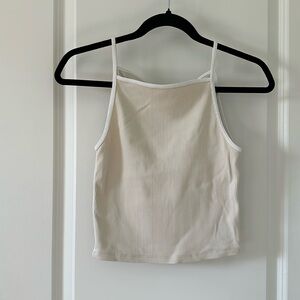 Abercrombie & Fitch Soft AF Collection Seamless Rib Fabric Boatneck Tank Size S